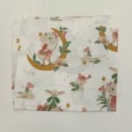 Parče pamuk platno zeke i mesec  45x100