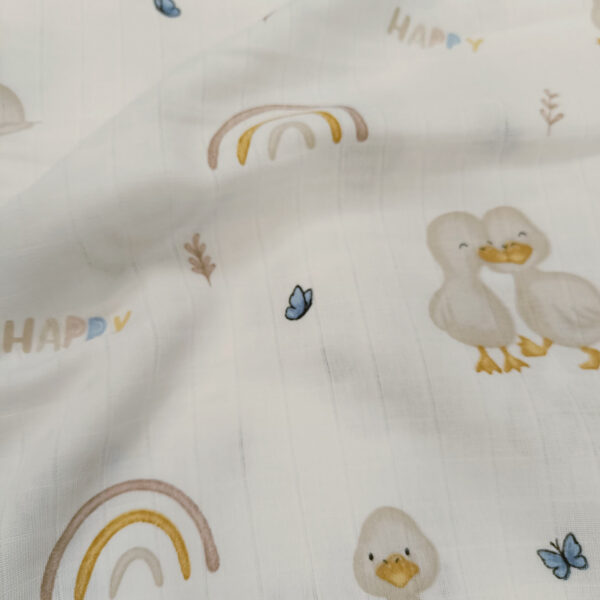 Tetra pelena na metar baloni na plavo 160cm širina - Slika 2