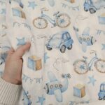 Tetra pelena na metar vozila na plavo digitalna štampa NOVO 160cm širina