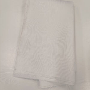 Parče damast pes beli reljefasti 65x155