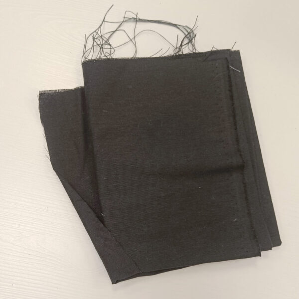 Parče dekor platno crno 45x130 - Slika 1