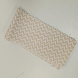 Parče dekor platno puderasti cik cak 10x155