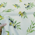 Dekor platno masline