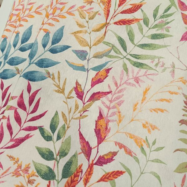 Dekor platno šareni listovi na svetloj - Slika 2