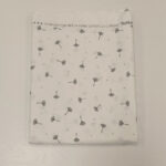 Pamuk parče maslačak na sivo 30x30