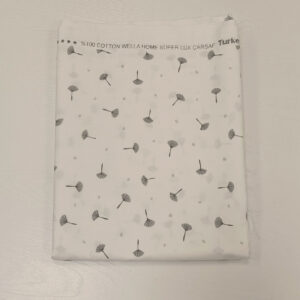 Pamuk parče maslačak na sivo 30x30