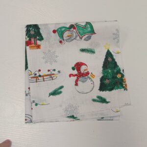 parče pamuk platno sneško 35x55