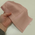 Parče pamuk saten puder 23x23