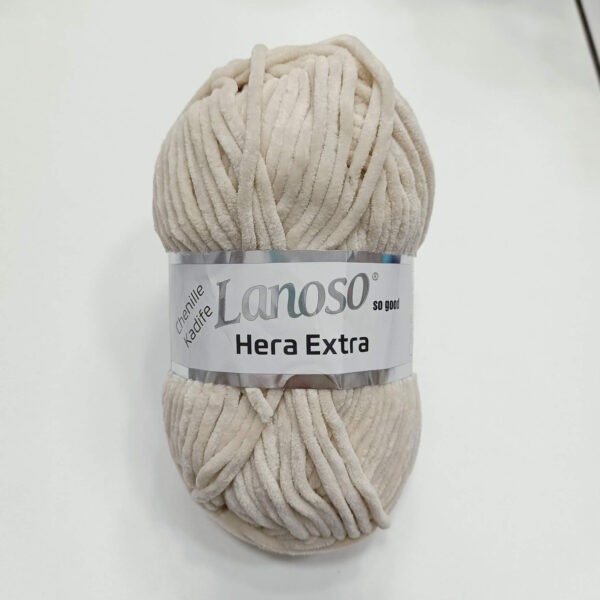 Lanoso Hera extra chenille natur krem 905 - Slika 1