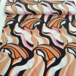 Viskoza apstrakt kajsija crna - Slika 2