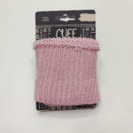 Ranfla-render za rukave roze sa lurexom