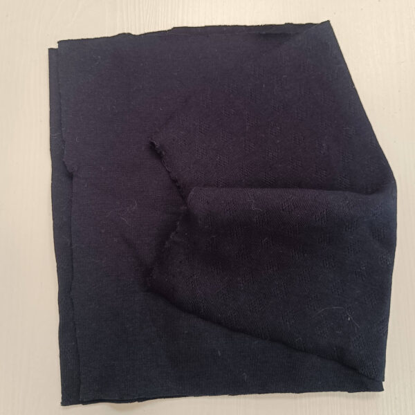 Parče pamuk sa elastinom rupice teget 22x65 - Slika 2