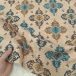 Dekor platno ROMA mebl plavo krem ukrasi - Slika 3