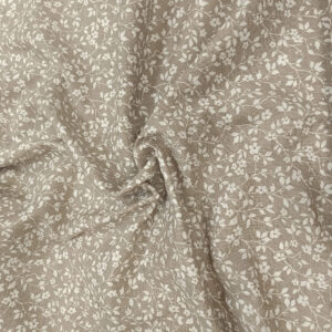 Tetra pelena na metar krem sa granama i listovima