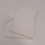 Parče pamuk sa likrom srcaste rupice beli 75x90