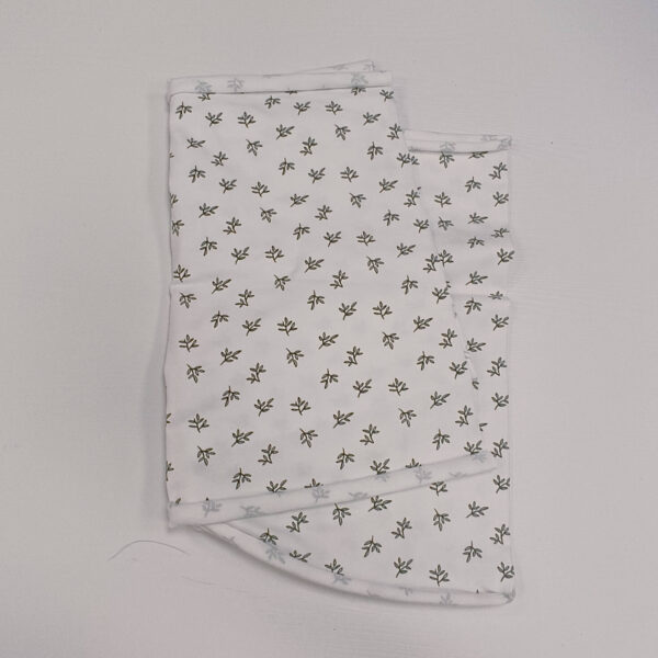 Parče pamuk s elastinom zelene grane 40x150 - Slika 1