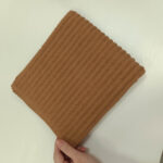 Peškir pamučni prugasta tekstura braon 50x90 - Slika 4