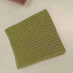 Peškir pamučni prugasta tekstura zeleni 50x90 - Slika 4