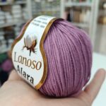 Lanoso ALARA COTTON lila roze 978