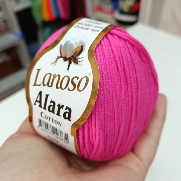 Lanoso ALARA COTTON pink 946 - Slika 1