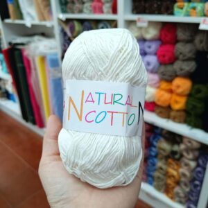 Diva natural cotton offwhite