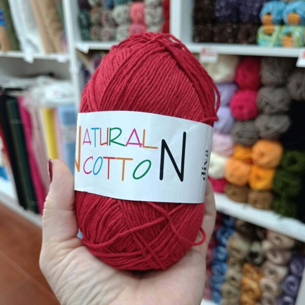 Diva natural cotton zagasito crvena - Slika 1