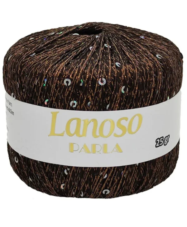 Lanoso Parla bakarna braon 3636 - Slika 1