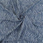 Lan viskoza DENIM ZEBRA ŠARA - Slika 2