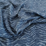 Lan viskoza DENIM ZEBRA ŠARA