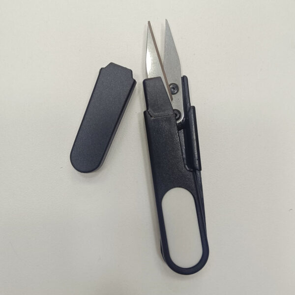 Makaze za konac metalni vrh plastična drška - Slika 1