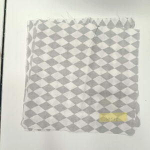 Parče pamučno platno sivi rombovi 24x24