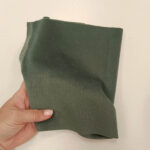 Parče velvet zeleni 75x23