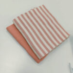 Set muslin roze 80x90 2/1