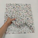 Pelena premijum cveće crtano 75x75
