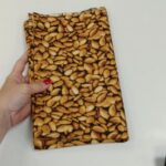 Parče pamuk platno badem 60x140