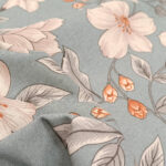 Dekor platno denim osnova krupniji božuri 280cm širina - Slika 2