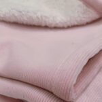 Baby zimsko ćebence 75x100 roze baby pliš sa krznom - Slika 3