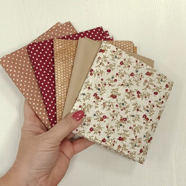 Patchwork paket krem bordo - Slika 1