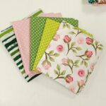 Patchwork paket zeleni ruže, pruge